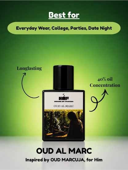 Oud Al Marc | Inspired by Oud Marcuja | 50 ml