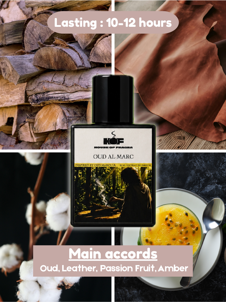 Oud Al Marc | Inspired by Oud Marcuja | 50 ml
