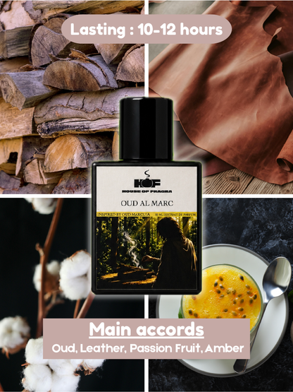 Oud Al Marc | Inspired by Oud Marcuja | 50 ml